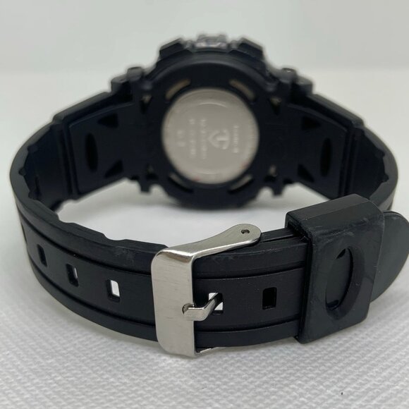 Lavaredo men digital watch black tone 44mm day date alarm chrono running - Picture 5 of 7